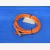 Sensor cable M8, 3-pin M to 3-pin F, 6.5'